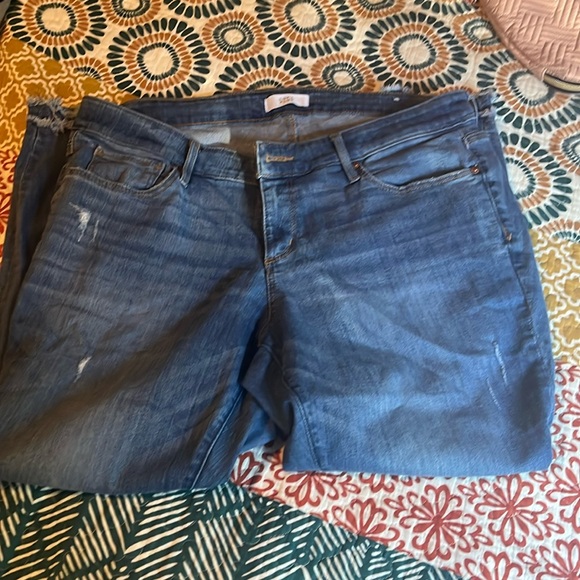 Loft size 16 straight leg denim - Picture 1 of 5